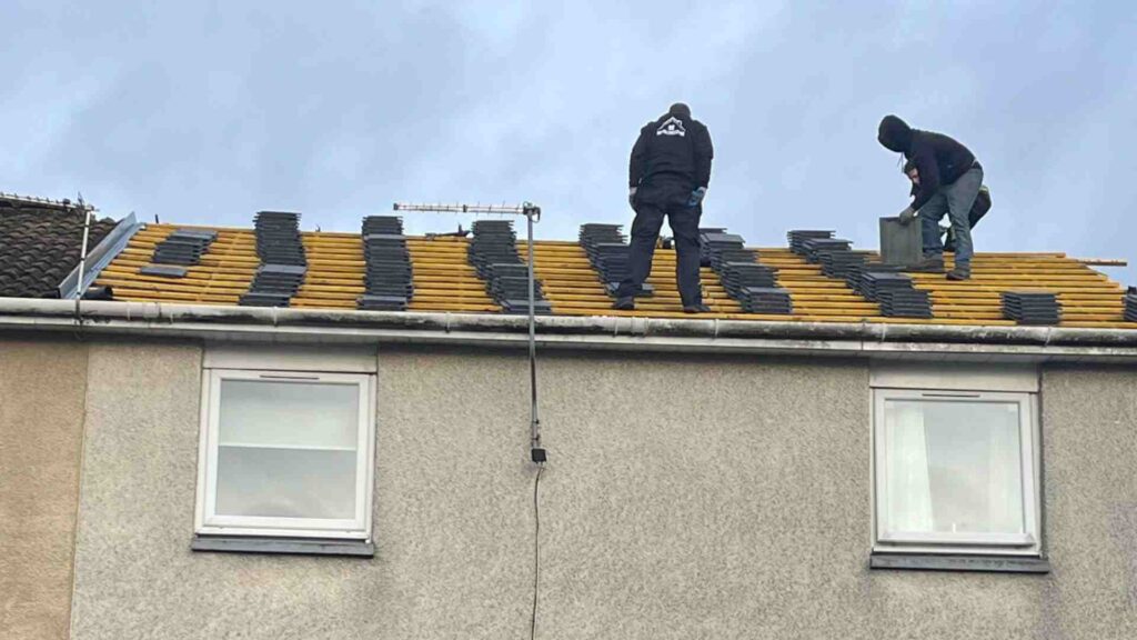 new roof installation kirkcaldy